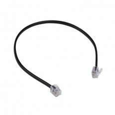 Lexcom Home Telefonní kabel RJ11-RJ11, černý, 0.3 m SCHNEIDER VDIR541101