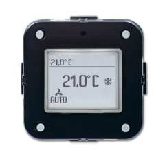 ABB KNX Prostorový termostat s 5násobným univerzálním vstupem 6109/18-500