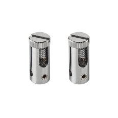 LANKOVY SYSTEM privodni napajeni 2 ks chrom 12V SLV 186352
