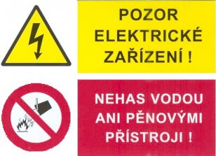Značení č.45 Sdružená tabule - MALÁ