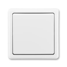 Spínač jednopólový, řazení 1 3553-01289 B1 jasně bílá Classic ABB