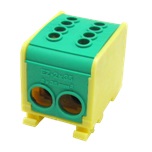 Elektro Bečov U235D24 Distribuční blok DTB 2×35 žluto-zelená