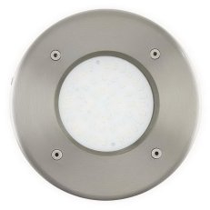 Vestavné podlahové svítidlo LAMEDO nerezová ocel kruh 2,5W IP65 EGLO 93482