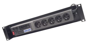 Napajeci panel ACAR A-504, 3m, 5 pozic