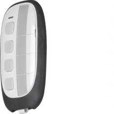 Berker 85606100 KNX RF dálkový ovladač 4-kánálový s popisovým polem, bílá/šedá