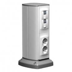 Schneider ISM20202 Post 2-sided 0.7 m empty, anodized , obslužný sloupek