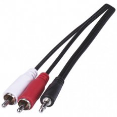 JACK kabel 3,5MM ST/M-2RCA/M 3M Emos SB5303