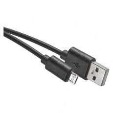 Kabel USB2.0 A/M-MICRO B/M 0,2M černý Emos SM7007BL